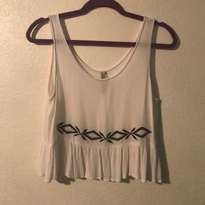 Cute white tank
